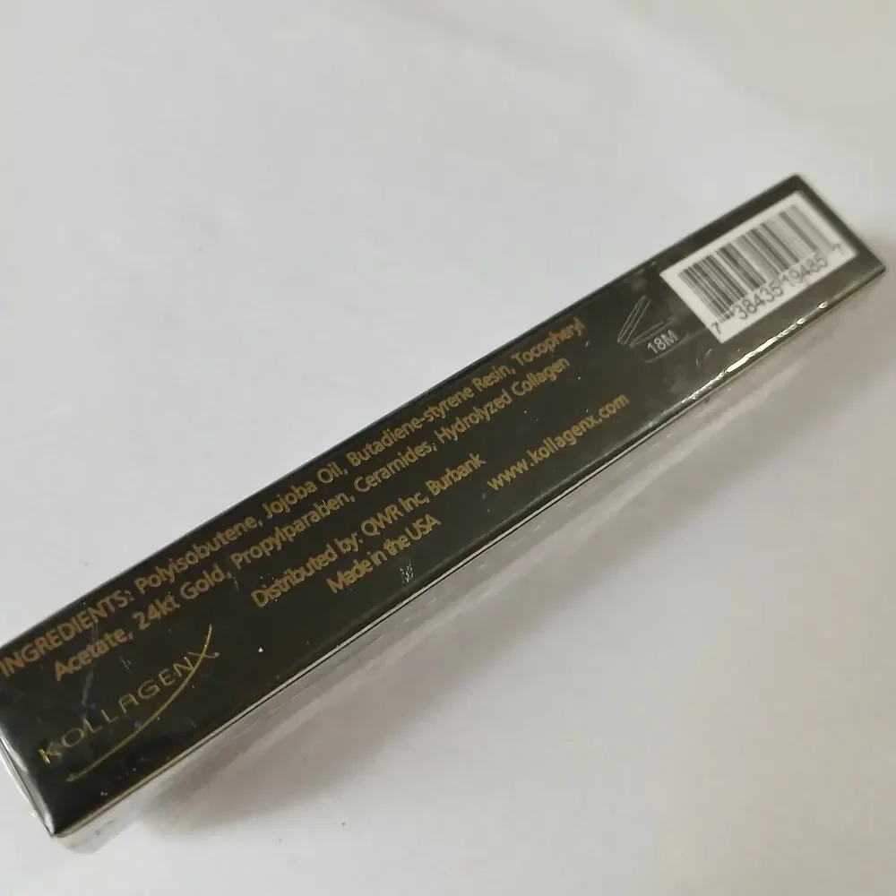 KollagenX Lip Gloss infused with 24kt gold, Vitamin E, and Collagen USA MADE